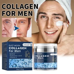Men's Facial Fade. Anti-Wrinkle Collagen Cream