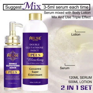 Body & Skin Whiten Lotion, Bleaching Lotion for Women & Men