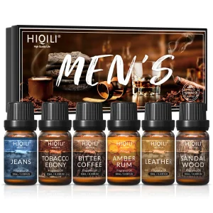 I Mens Fragrance Oils Set, Essential Oils for Aromatherapy,