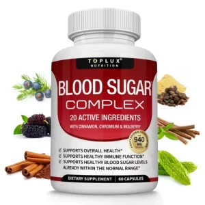Vitamin C, Vitamin E Supplement, Blood Sugar Complex